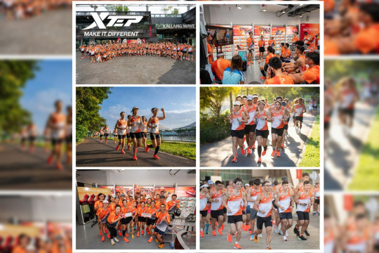 Xtep Launches 1st Asian Running Club Store