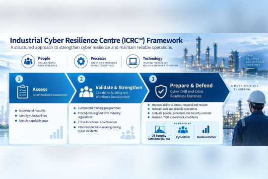 Yokogawa Luncurkan Industrial Cyber Resilience Center, Perkuat Kesiapan "OT Cyber" di Asia Tenggara