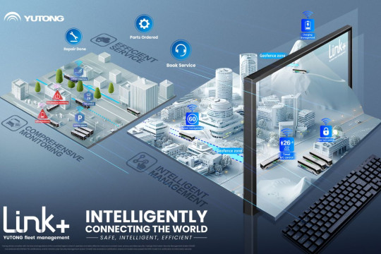 Yutong Bus Link+ Dukung Armada Bus dengan Sistem Manajemen Pintar dan Efisiensi Operasional yang Lebih Baik