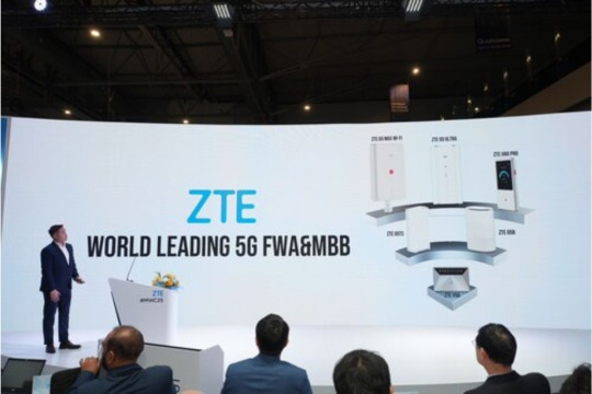 ZTE Perkuat Status sebagai Pemimpin Segmen Produk 5G FWA & MBB di Pasar Global dalam MWC Barcelona 2025