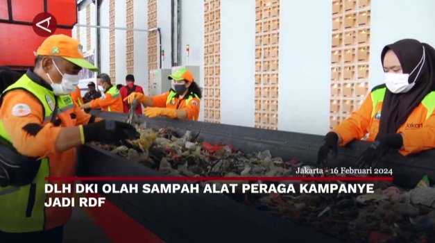 Dinas Lingkungan Hidup DKI Jakarta Olah Sampah Alat Peraga Kampanye ...